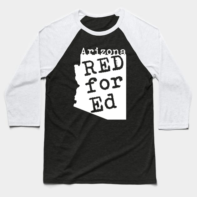 Red for Ed shirt Baseball T-Shirt by diardo